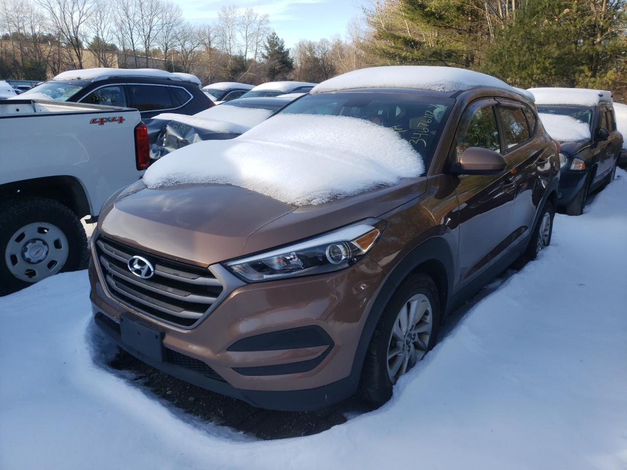 Photo 2 from auction – 2016 HYUNDAI TUCSON SE with VIN KM8J23A4XGU044376