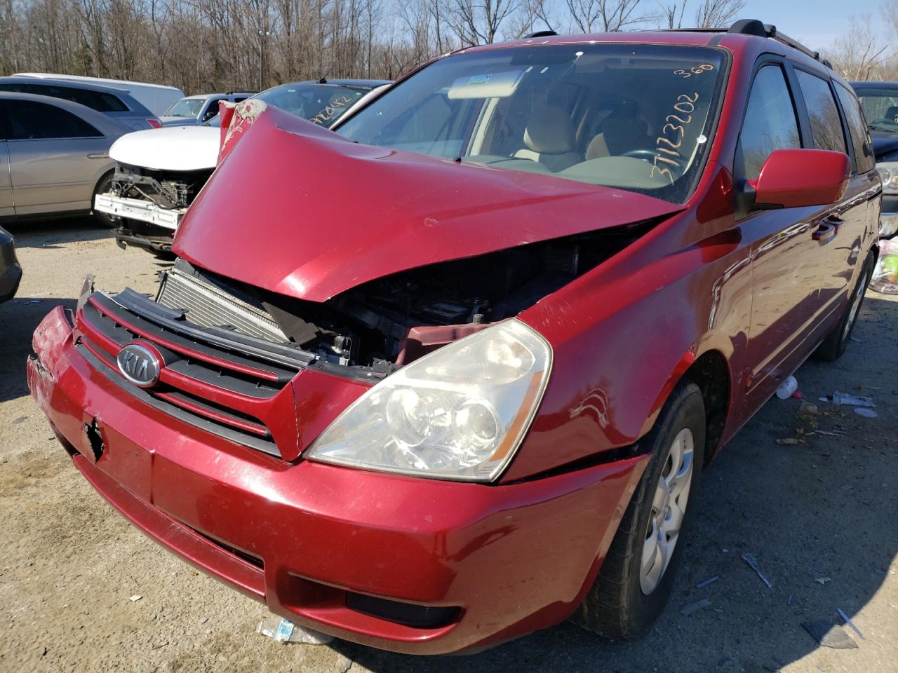 Photo 2 from auction – 2007 KIA SEDONA EX with VIN KNDMB233176164104