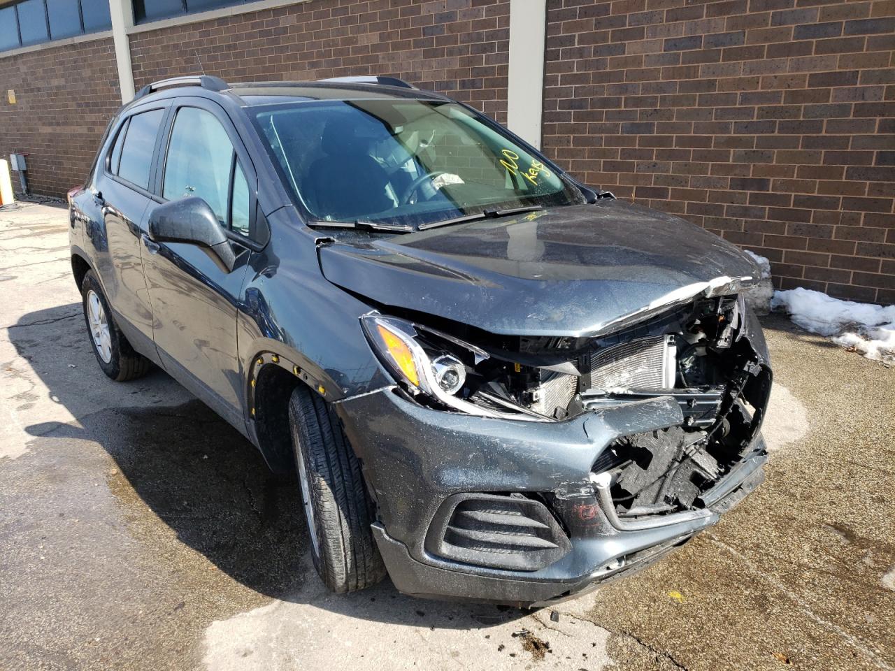 CHEVROLET TRAX 1LT 2021 with VIN KL7CJLSB9MB313467 - Photo from auction