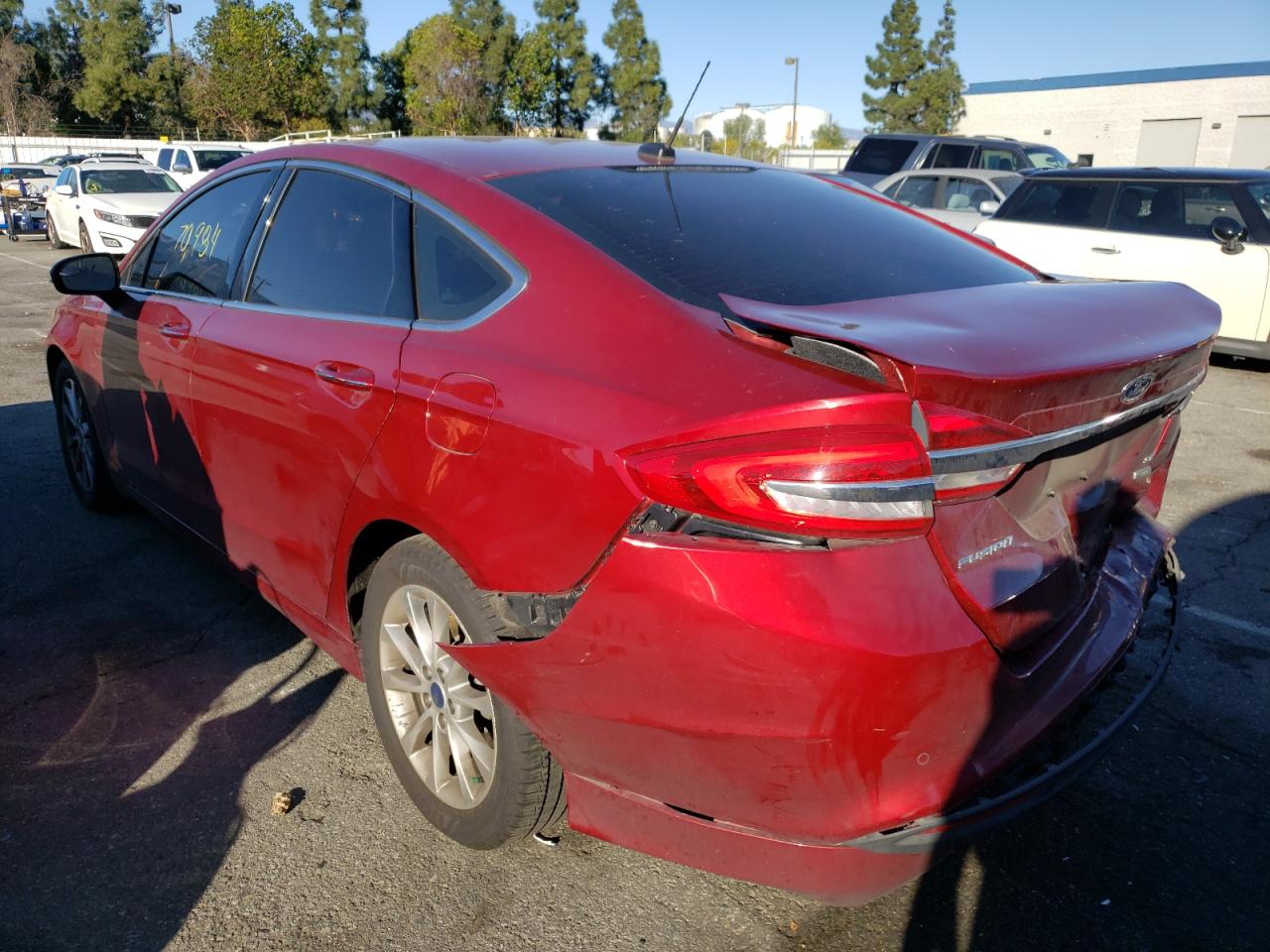 Photo 3 from auction – 2017 FORD FUSION SE with VIN 3FA6P0HD4HR187449