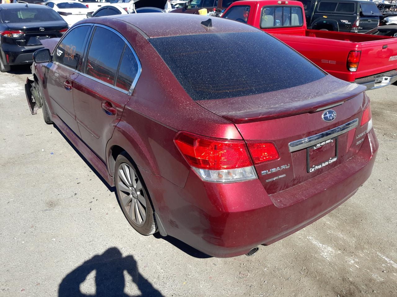 Photo 3 from auction – 2012 SUBARU LEGACY 3.6 with VIN 4S3BMDL65C2042158