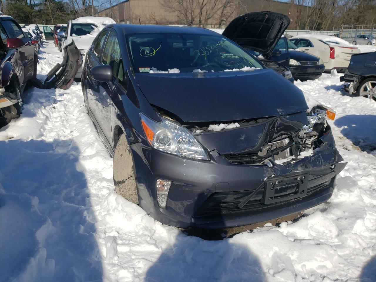 TOYOTA PRIUS 2014 with VIN JTDKN3DU1E0365206 - Photo from auction