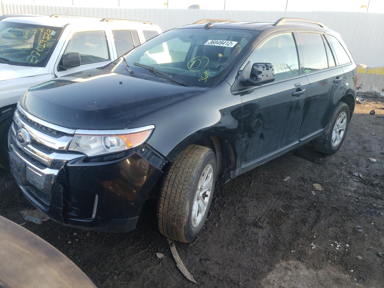 Photo 2 from auction – 2014 FORD EDGE SEL with VIN 2FMDK3JC4EBA90471
