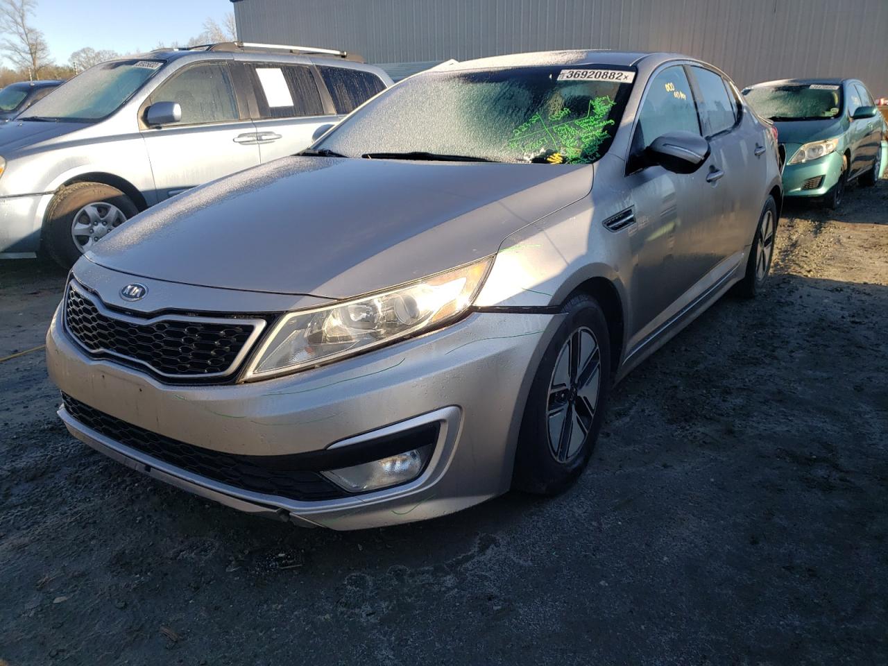 Photo 2 from auction – 2011 KIA OPTIMA HYB with VIN KNAGM4AD6B5008117