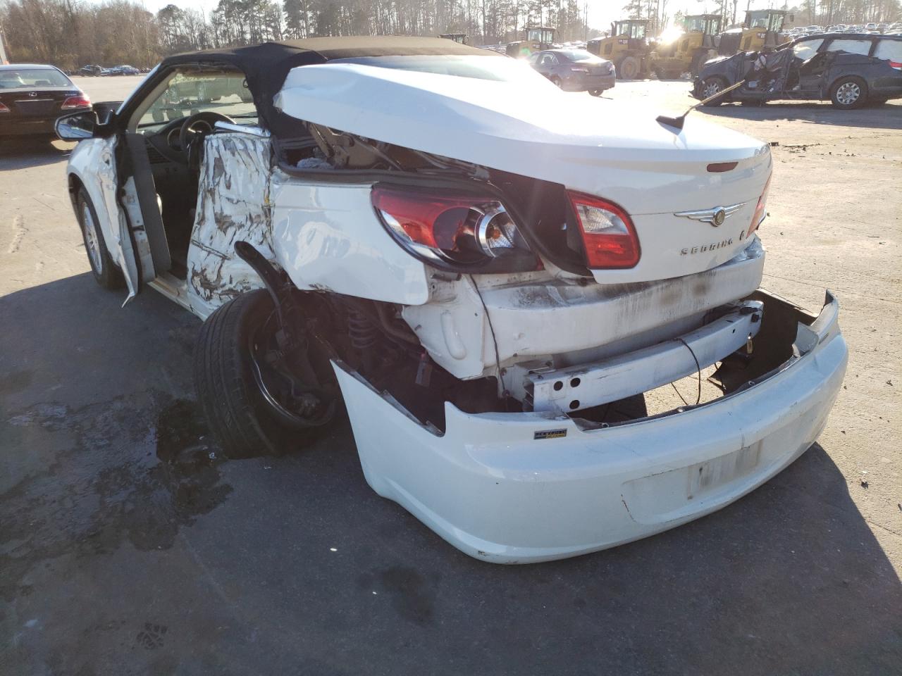 Photo 3 from auction – 2008 CHRYSLER SEBRING TO with VIN 1C3LC55R78N250542