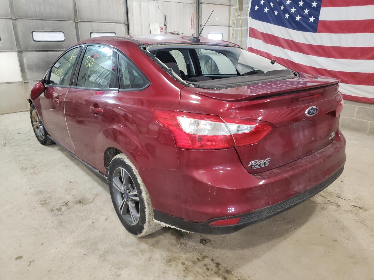Photo 3 from auction – 2013 FORD FOCUS SE with VIN 1FADP3F21DL350898