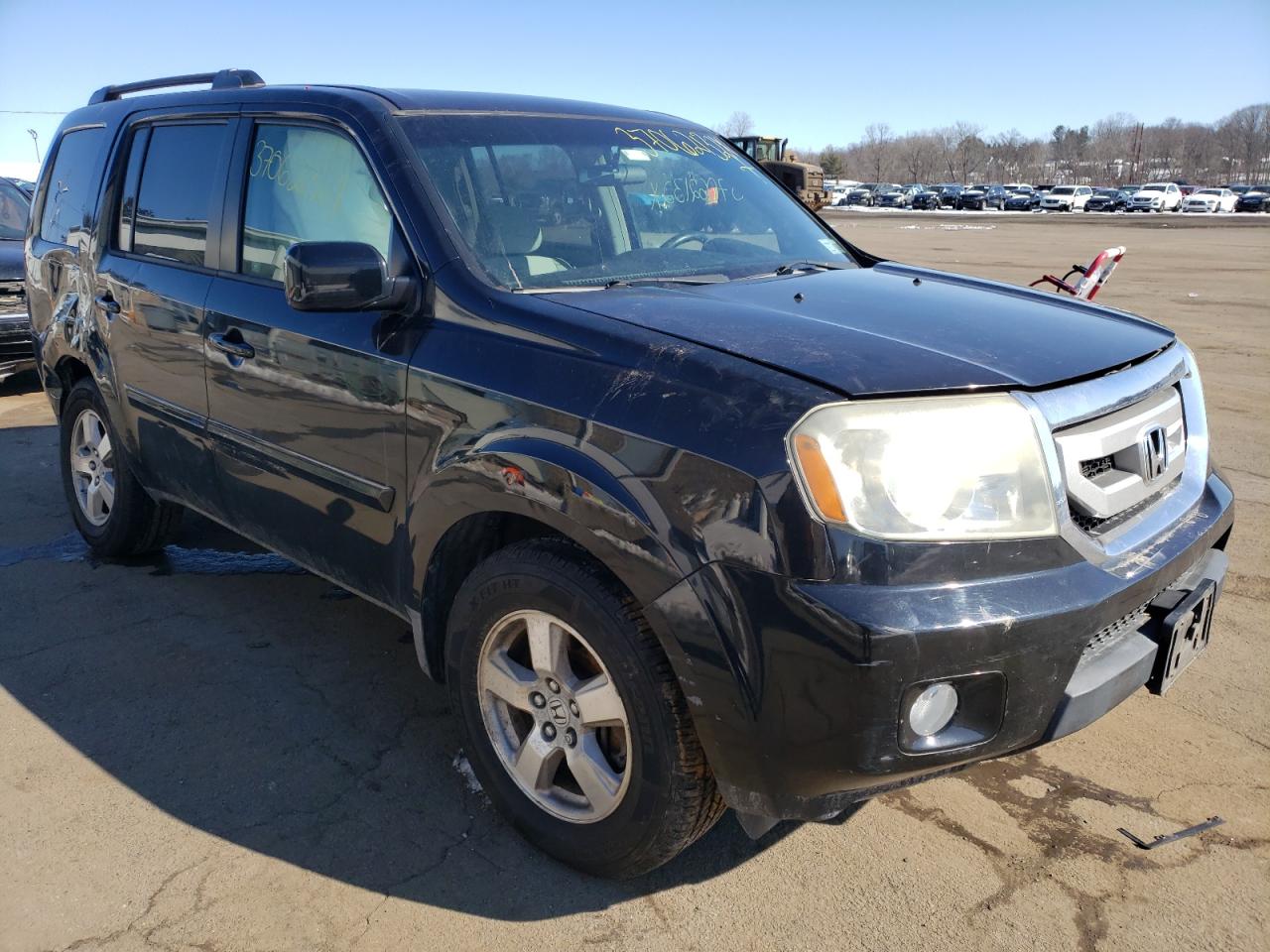 HONDA PILOT EX 2009 with VIN 5FNYF48499B028149 - Photo from auction