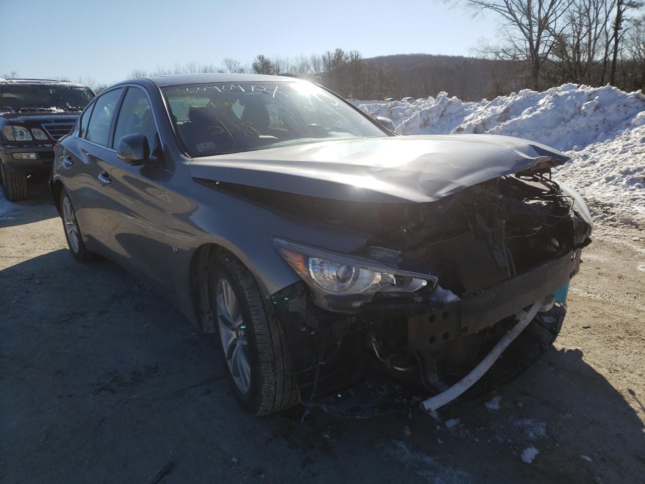 Photo 1 from auction – 2015 INFINITI Q50 BASE with VIN JN1BV7AR0FM411399