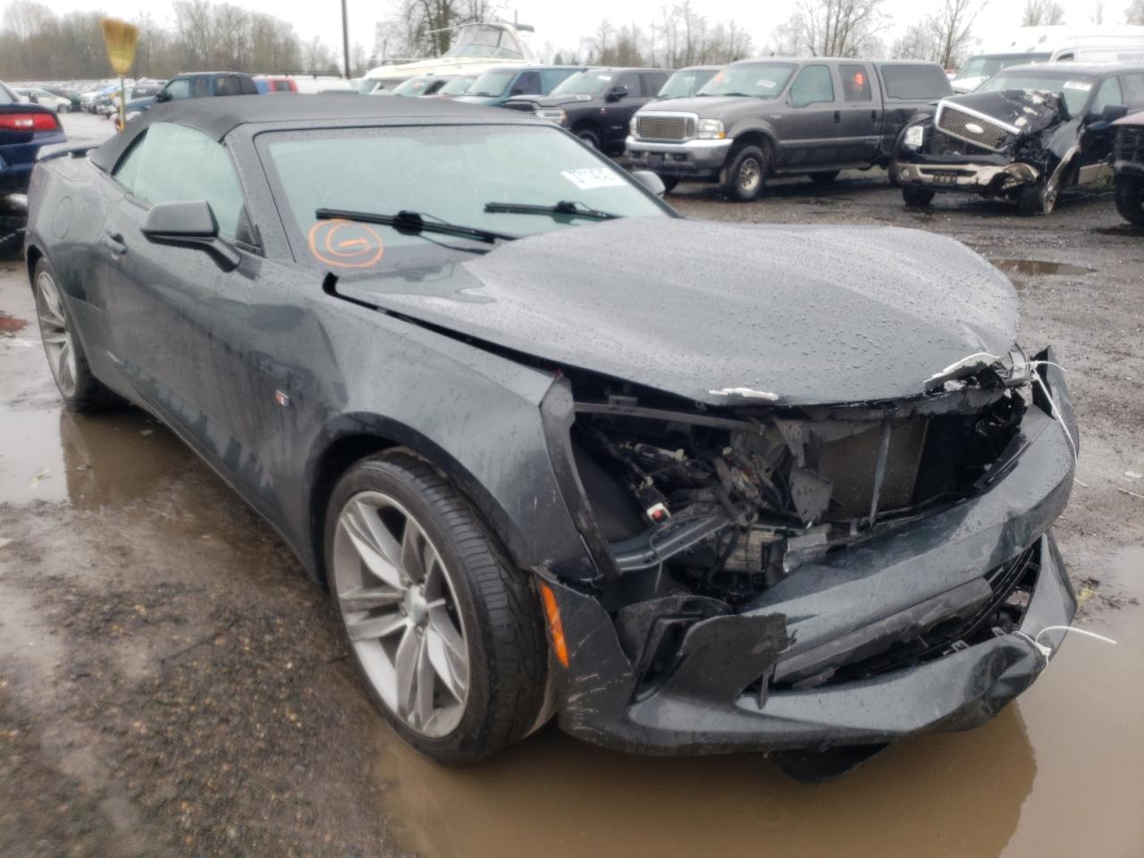CHEVROLET CAMARO LT 2017 with VIN 1G1FB3DS3H0167555 - Photo from auction