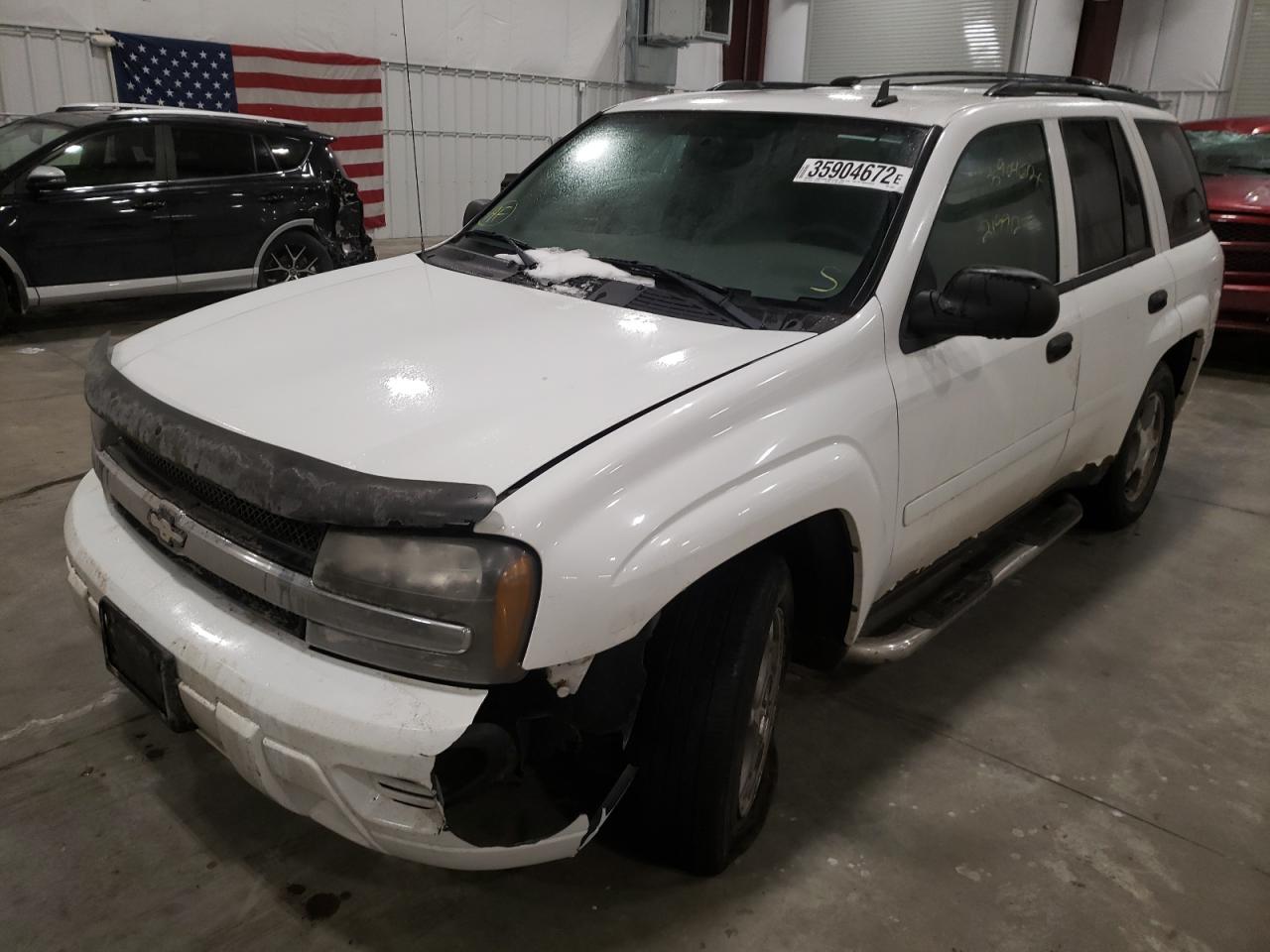 Photo 2 from auction – 2008 CHEVROLET TRAILBLAZE with VIN 1GNDT13S182159841
