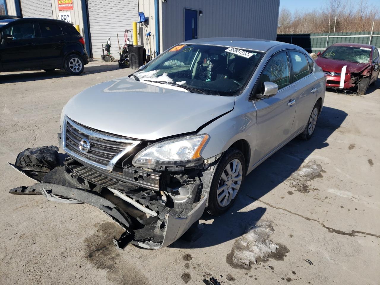 Photo 2 from auction – 2015 NISSAN SENTRA S with VIN 3N1AB7AP3FY290982