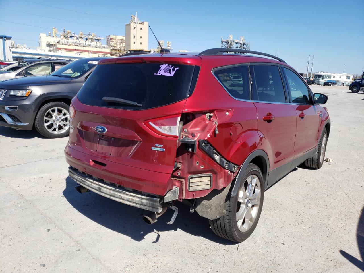 Photo 4 from auction – 2016 FORD ESCAPE SE with VIN 1FMCU9GX0GUB43778
