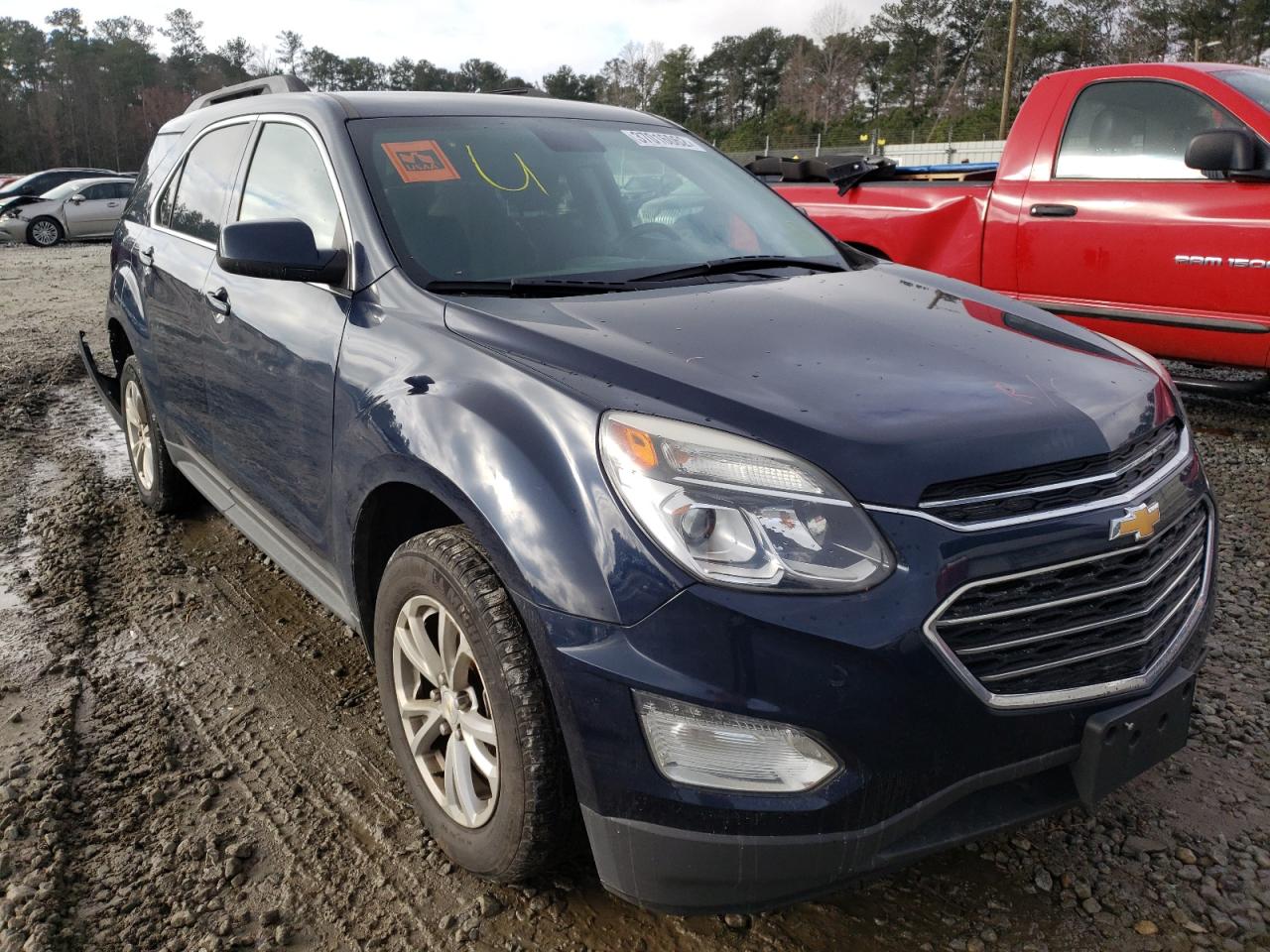 CHEVROLET EQUINOX 2017 with VIN 2GNALCEK4H6255560 - Photo from auction