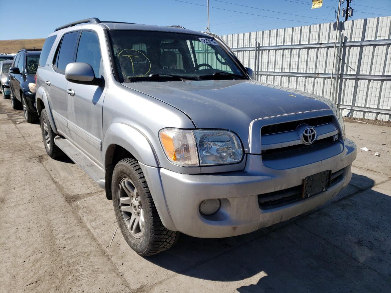 TOYOTA SEQUOIA SR 2007 with VIN 5TDBT44A17S285986 - Photo from auction