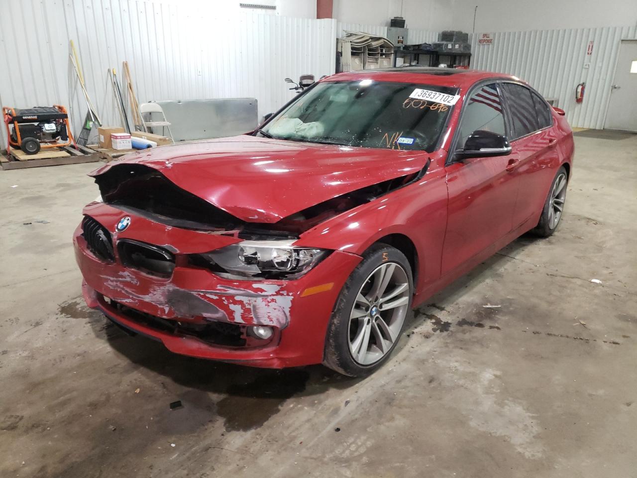 Photo 2 from auction – 2014 BMW 328 I with VIN WBA3A5C54EP602698