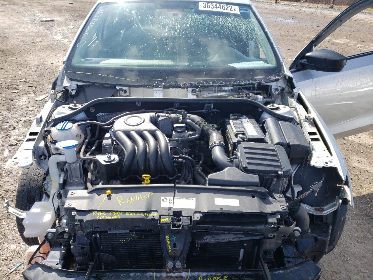 Photo 7 from auction – 2014 VOLKSWAGEN JETTA BASE with VIN 3VW1K7AJ0EM435603
