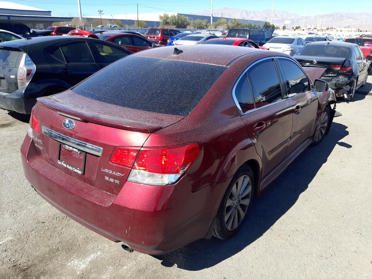 Photo 4 from auction – 2012 SUBARU LEGACY 3.6 with VIN 4S3BMDL65C2042158