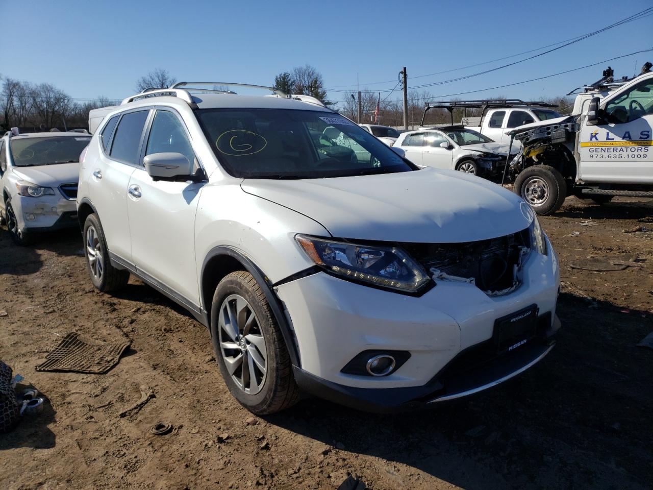 Photo 1 from auction – 2015 NISSAN ROGUE S with VIN 5N1AT2MV5FC814418