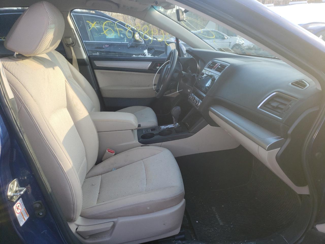 Photo 5 from auction – 2015 SUBARU OUTBACK 2. with VIN 4S4BSAFC0F3312011