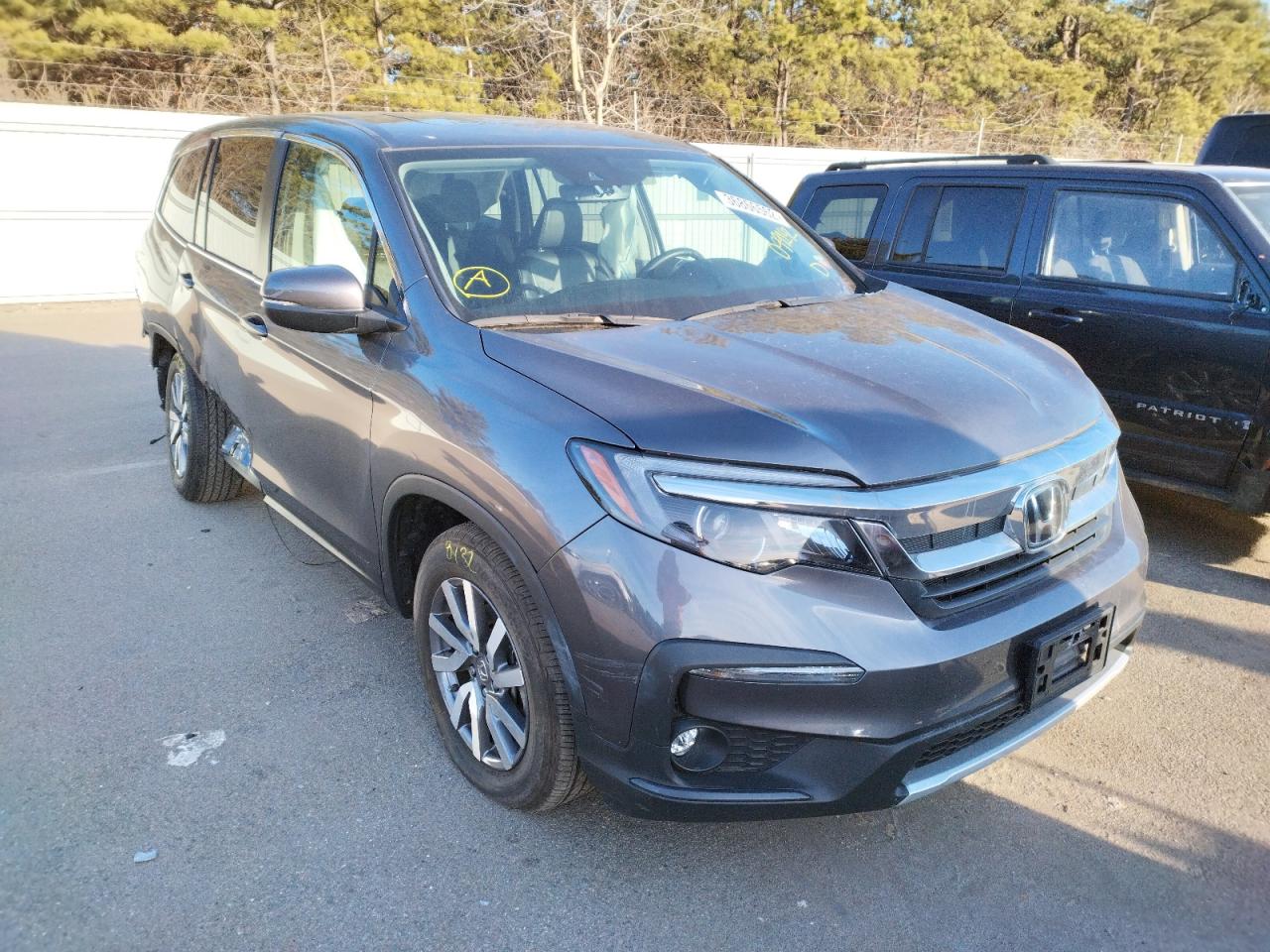 Photo 1 from auction – 2019 HONDA PILOT EXL with VIN 5FNYF6H56KB099142