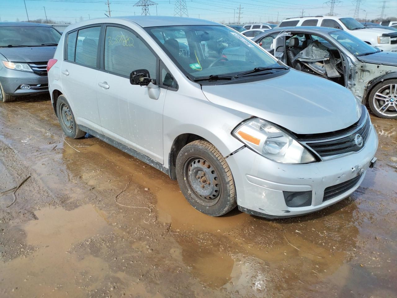 NISSAN VERSA S 2012 with VIN 3N1BC1CP2CK222666 - Photo from auction
