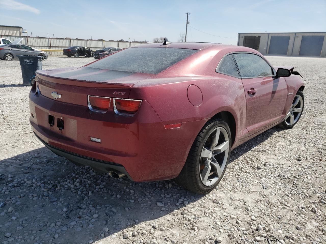 Photo 4 from auction – 2011 CHEVROLET CAMARO LT with VIN 2G1FB1ED4B9109701