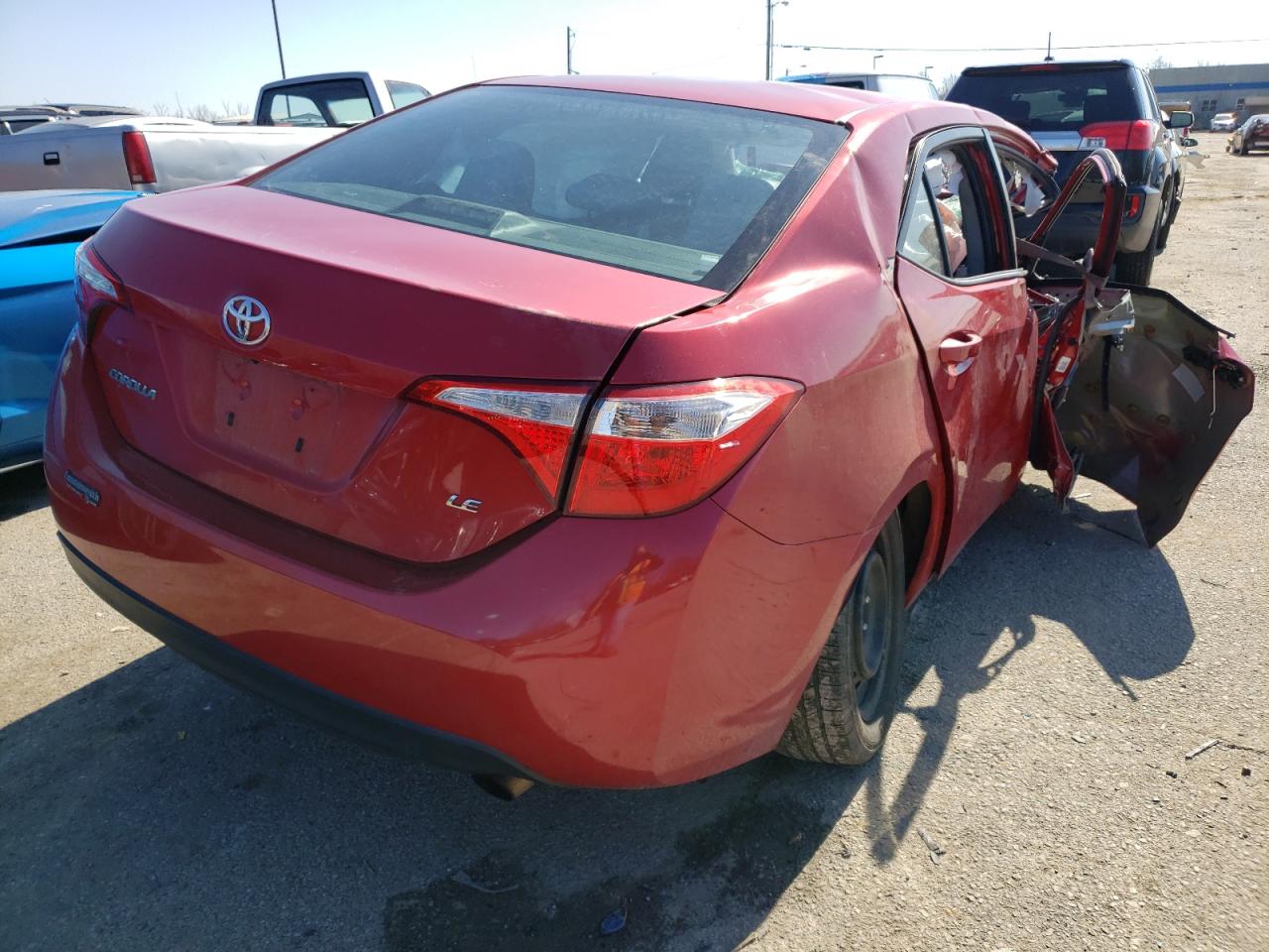 Photo 4 from auction – 2015 TOYOTA COROLLA L with VIN 2T1BURHE5FC436407