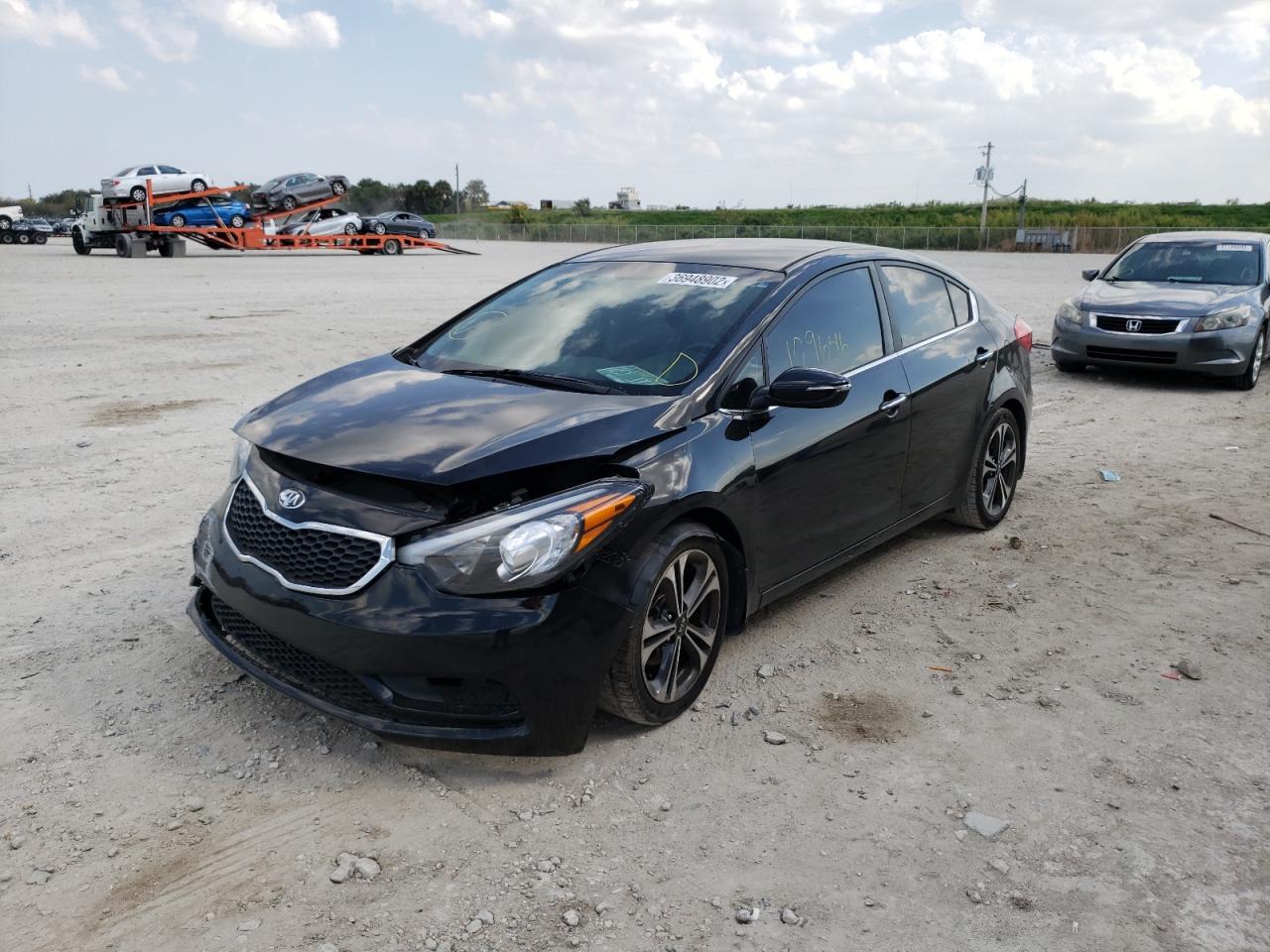 Photo 2 from auction – 2014 KIA FORTE EX with VIN KNAFX4A86E5090327