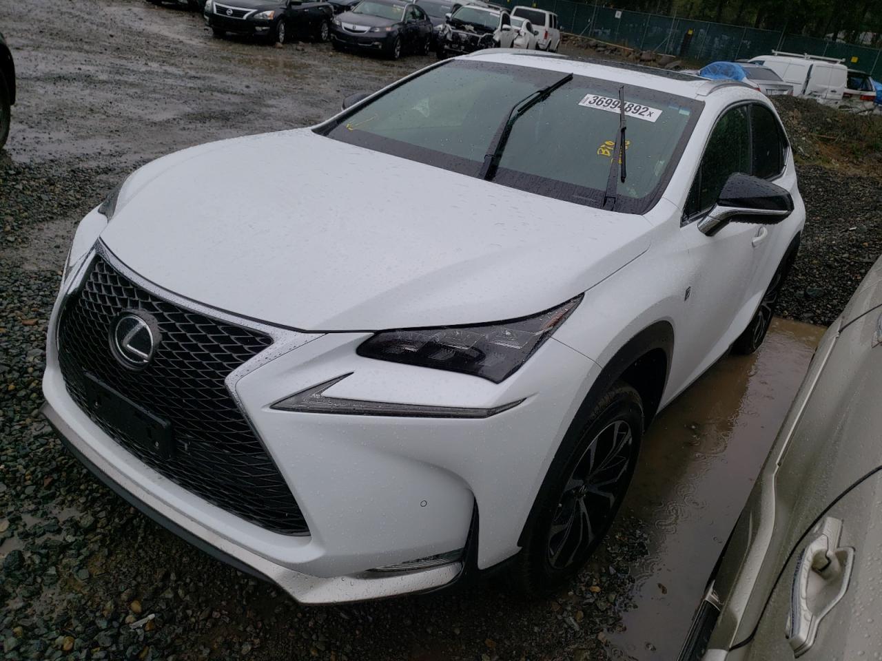 Photo 2 from auction – 2016 LEXUS NX 200T BA with VIN JTJBARBZ6G2091387
