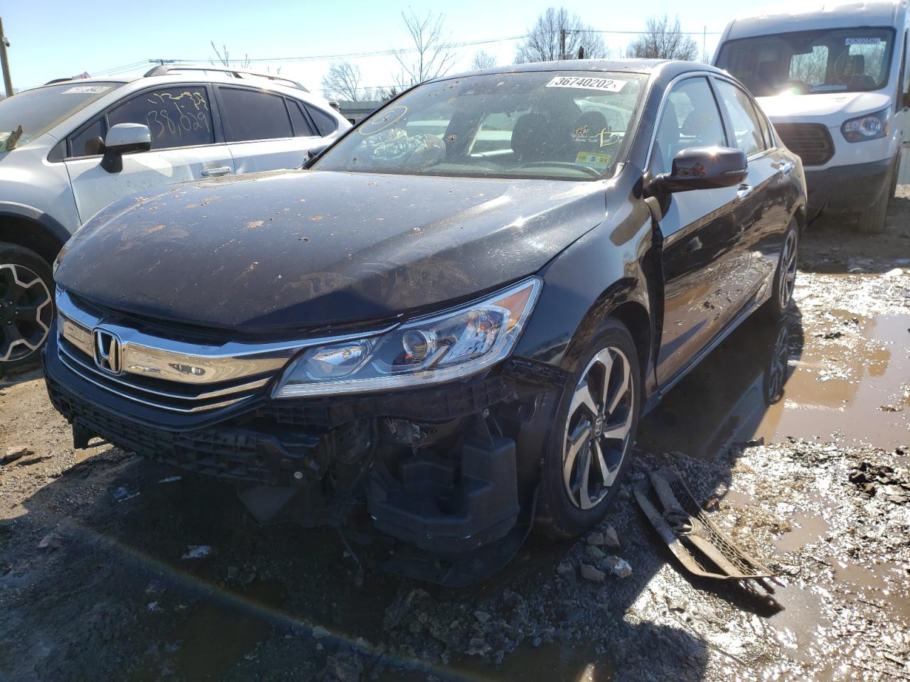 Photo 2 from auction – 2016 HONDA ACCORD EX with VIN 1HGCR2F05GA159673