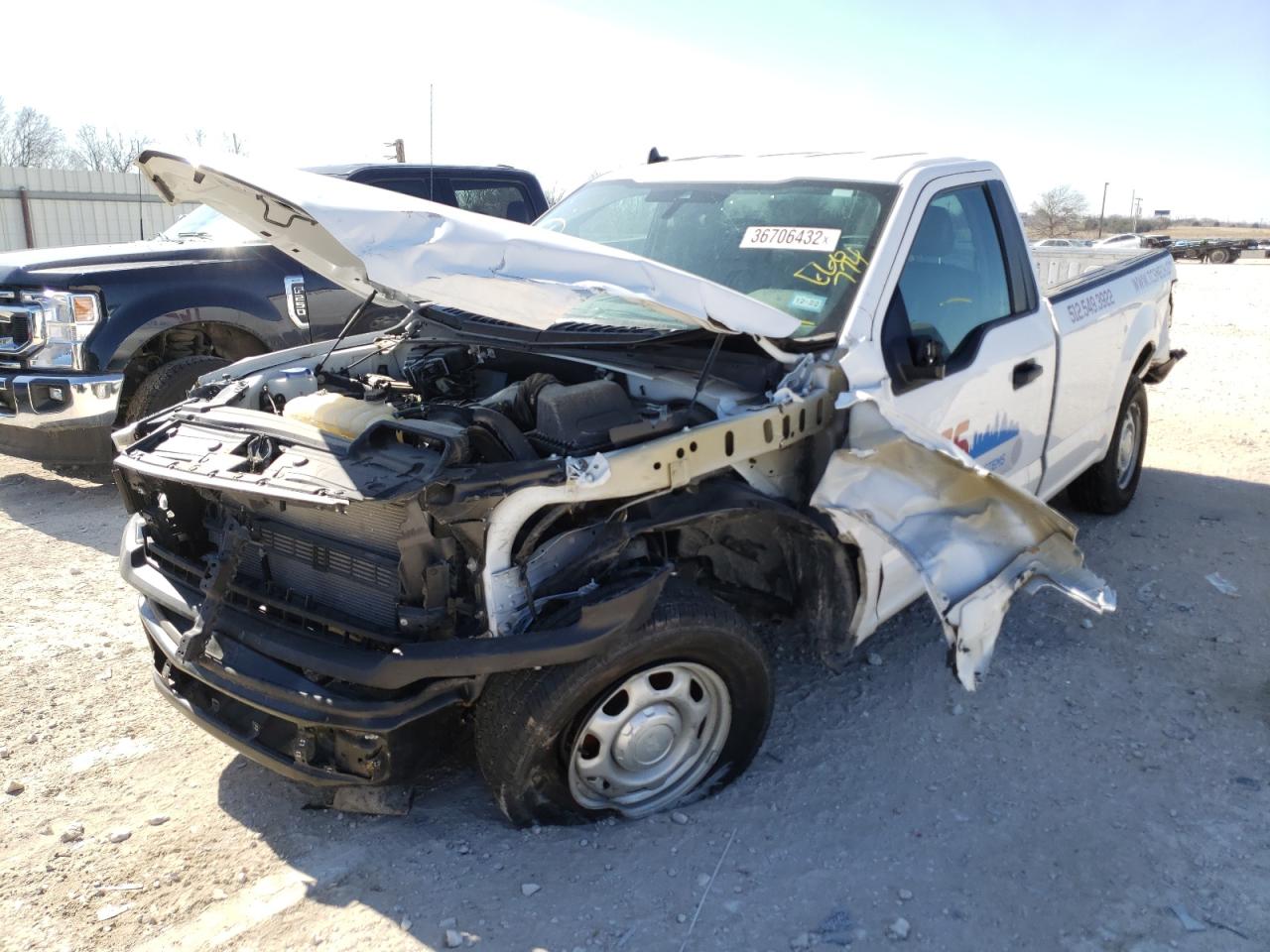 Photo 2 from auction – 2020 FORD F150 with VIN 1FTMF1CB4LKE60774