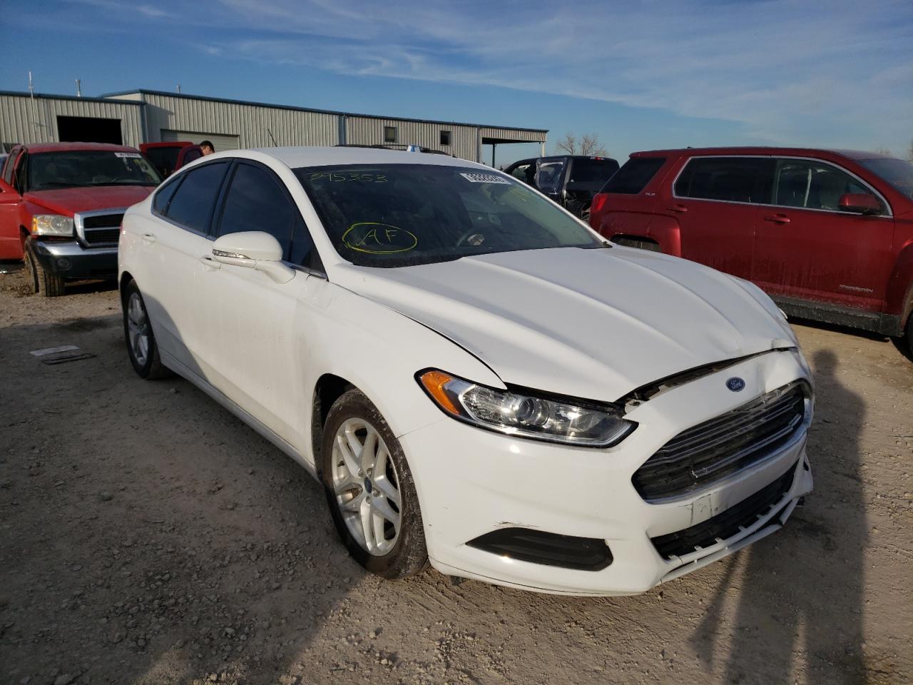 FORD FUSION SE 2014 with VIN 1FA6P0H70E5395353 - Photo from auction