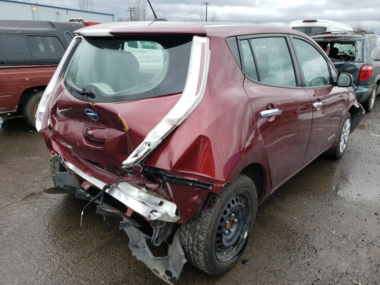 Photo 4 from auction – 2017 NISSAN LEAF S with VIN 1N4BZ0CP4HC306609