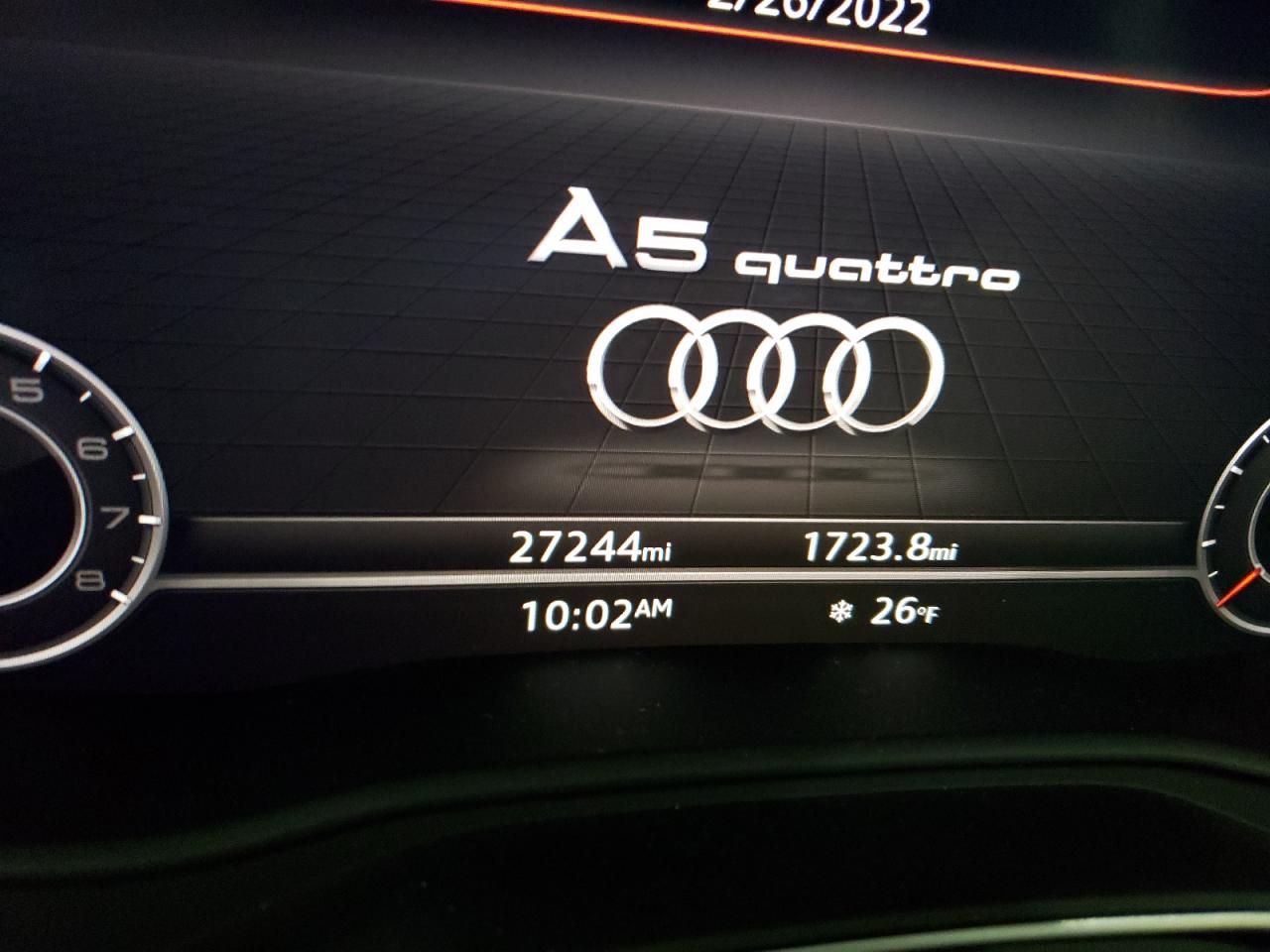 Photo 8 from auction – 2018 AUDI A5 PREMIUM with VIN WAUPNAF53JA082596