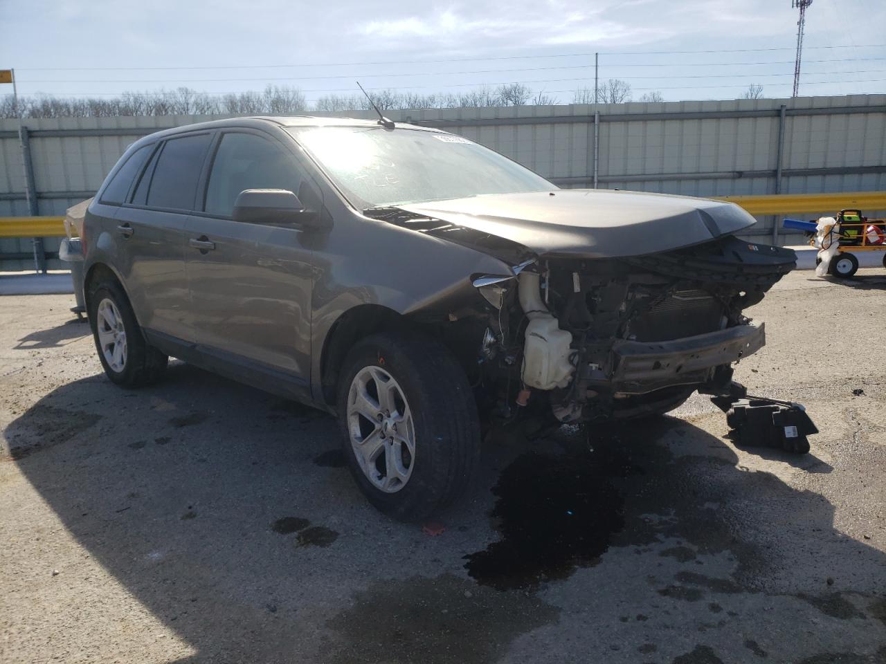FORD EDGE SEL 2013 with VIN 2FMDK3JC7DBA30781 - Photo from auction
