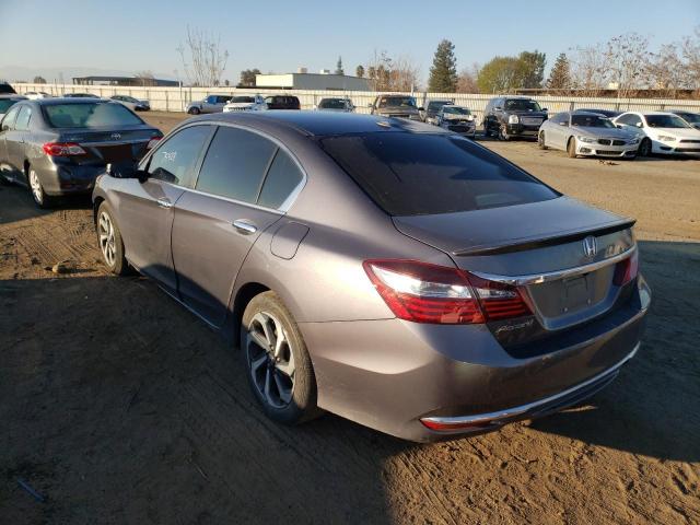 Photo 3 from auction – 2016 HONDA ACCORD EX with VIN 1HGCR2F75GA111135