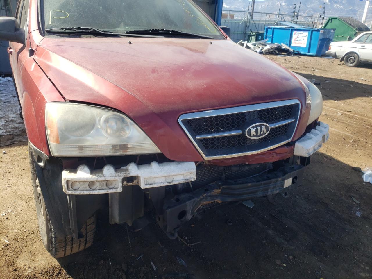 Photo 9 from auction – 2005 KIA SORENTO EX with VIN KNDJD733055484057