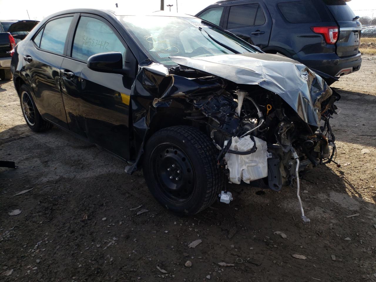 TOYOTA COROLLA L 2016 with VIN 5YFBURHE6GP473497 - Photo from auction