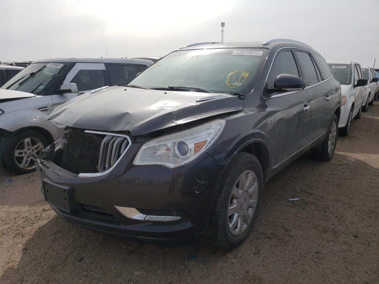 Photo 2 from auction – 2014 BUICK ENCLAVE with VIN 5GAKRCKD3EJ233177