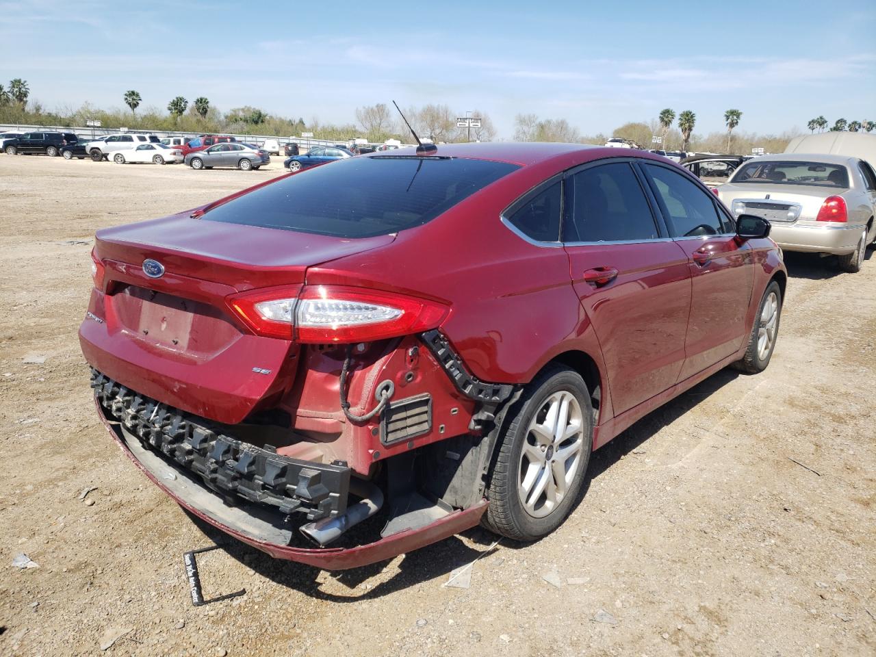 Photo 4 from auction – 2015 FORD FUSION SE with VIN 3FA6P0H75FR159828