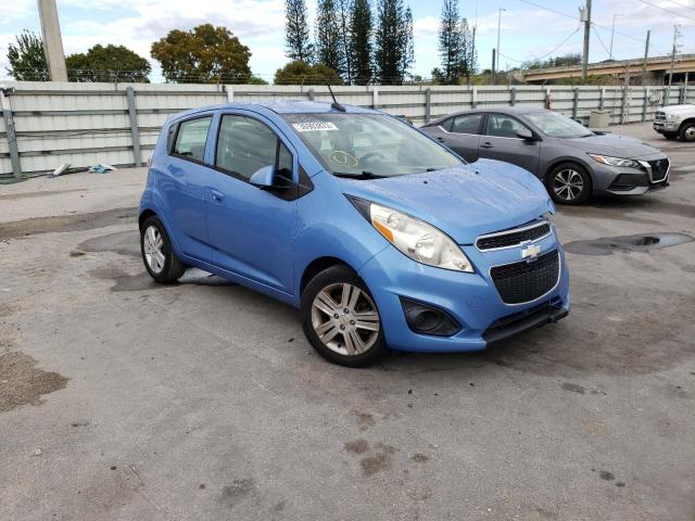 CHEVROLET SPARK 1LT 2014 with VIN KL8CD6S92EC466835 - Photo from auction