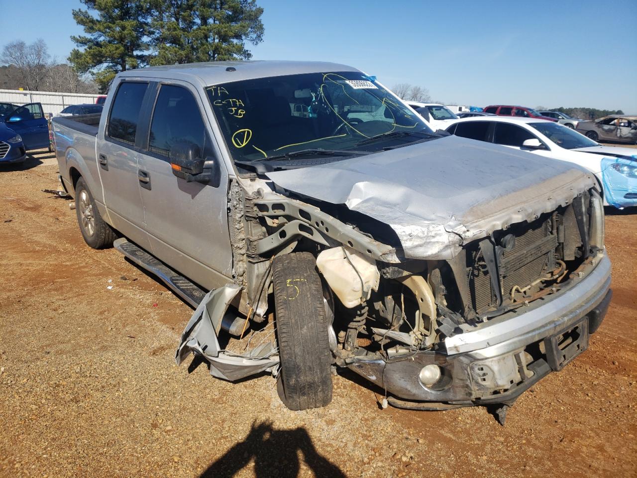 FORD F150 SUPER 2012 with VIN 1FTFW1CF6CKD28952 - Photo from auction