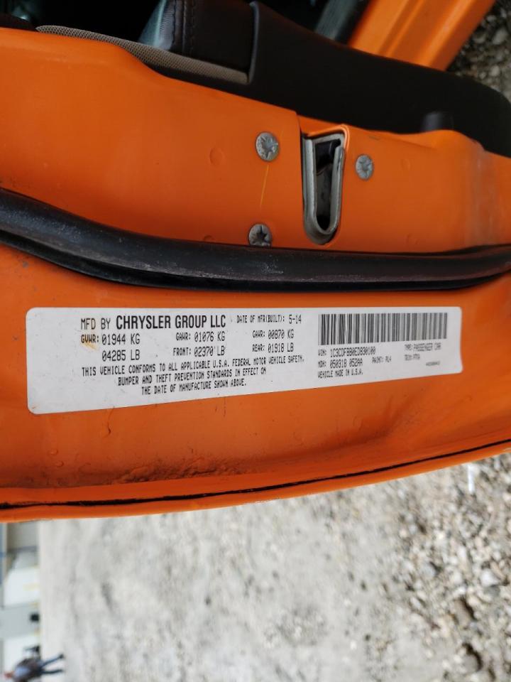 Photo 10 from auction – 2014 DODGE DART SXT with VIN 1C3CDFBB0ED830100