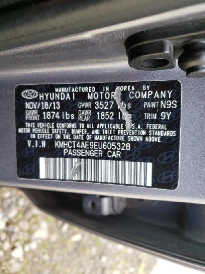 Photo 10 from auction – 2014 HYUNDAI ACCENT GLS with VIN KMHCT4AE9EU605328