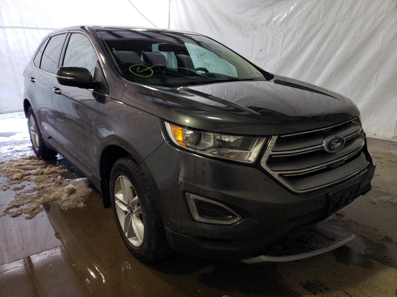 FORD EDGE SEL 2015 with VIN 2FMTK3J98FBB97623 - Photo from auction