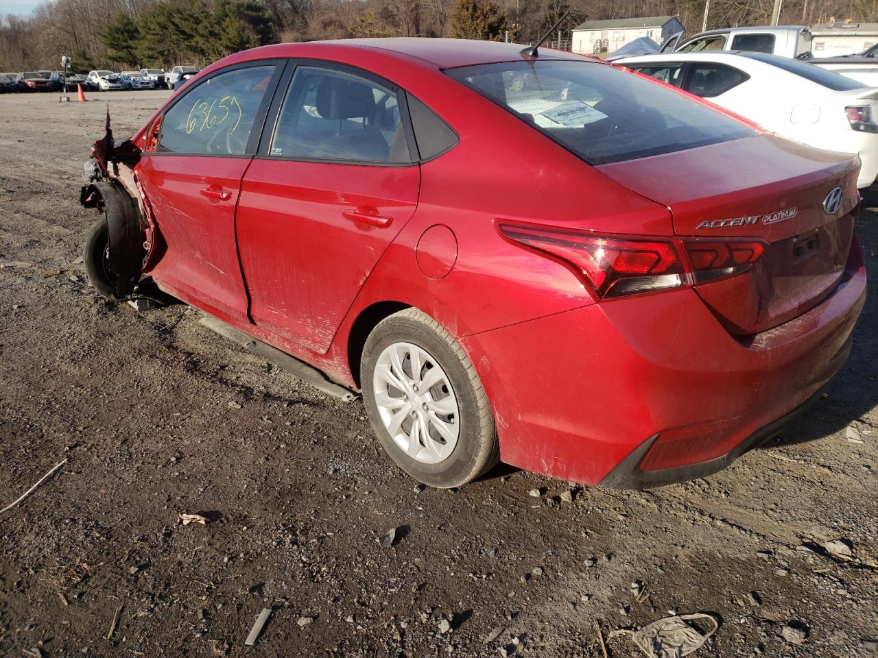 Photo 3 from auction – 2020 HYUNDAI ACCENT SE with VIN 3KPC24A69LE109067