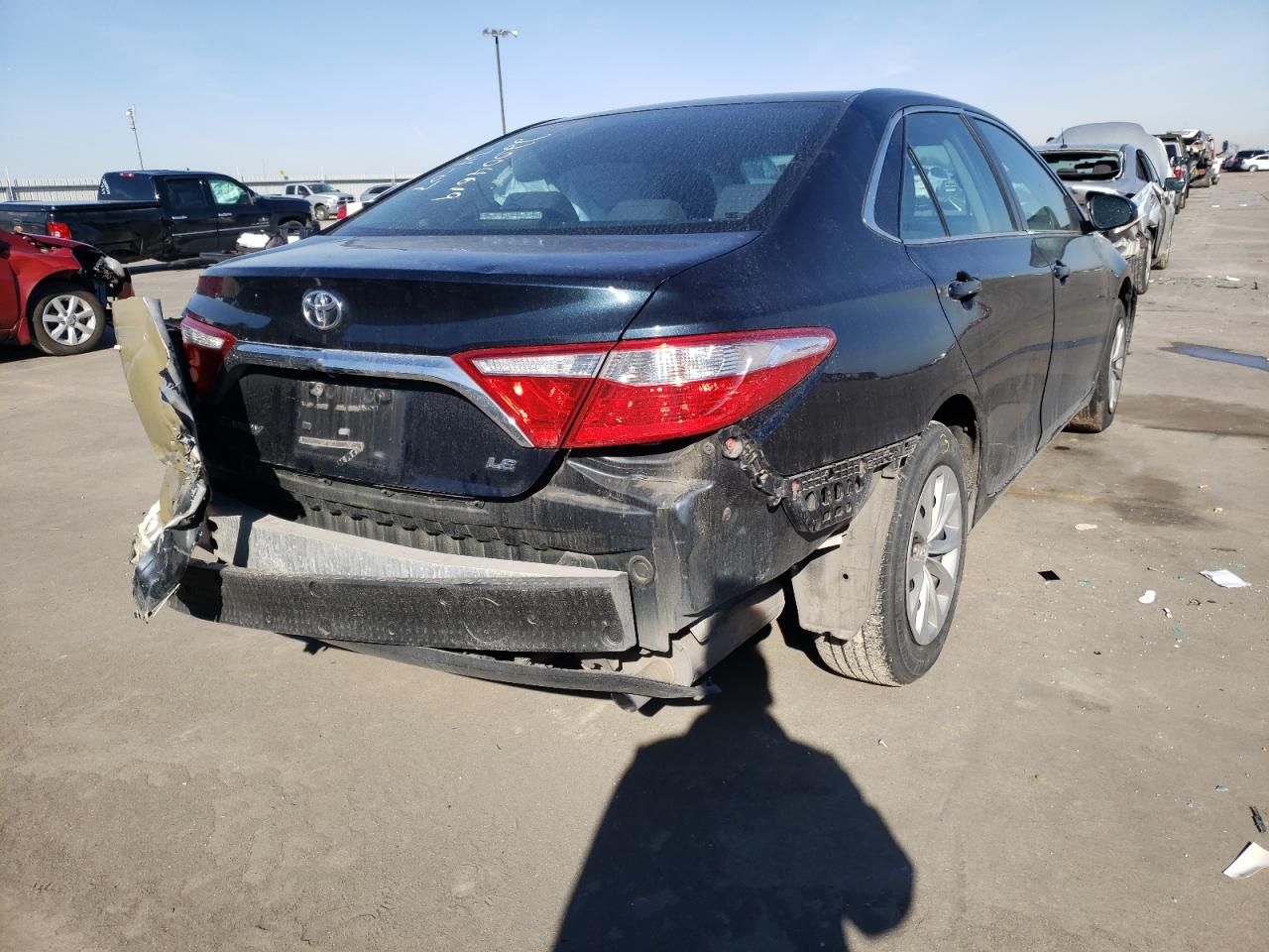 Photo 4 from auction – 2016 TOYOTA CAMRY LE with VIN 4T4BF1FK6GR528362