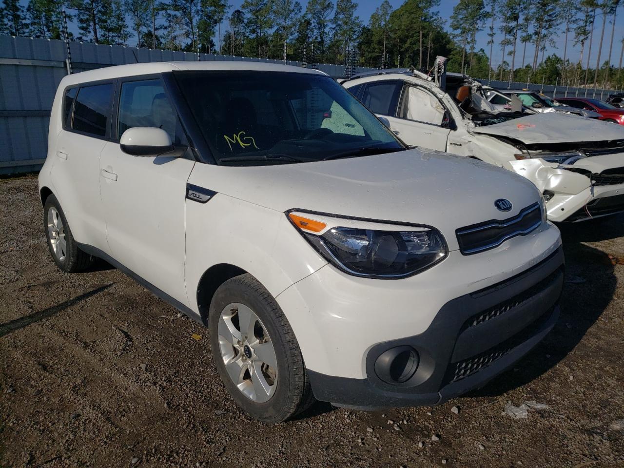 KIA SOUL 2017 with VIN KNDJN2A24H7455812 - Photo from auction