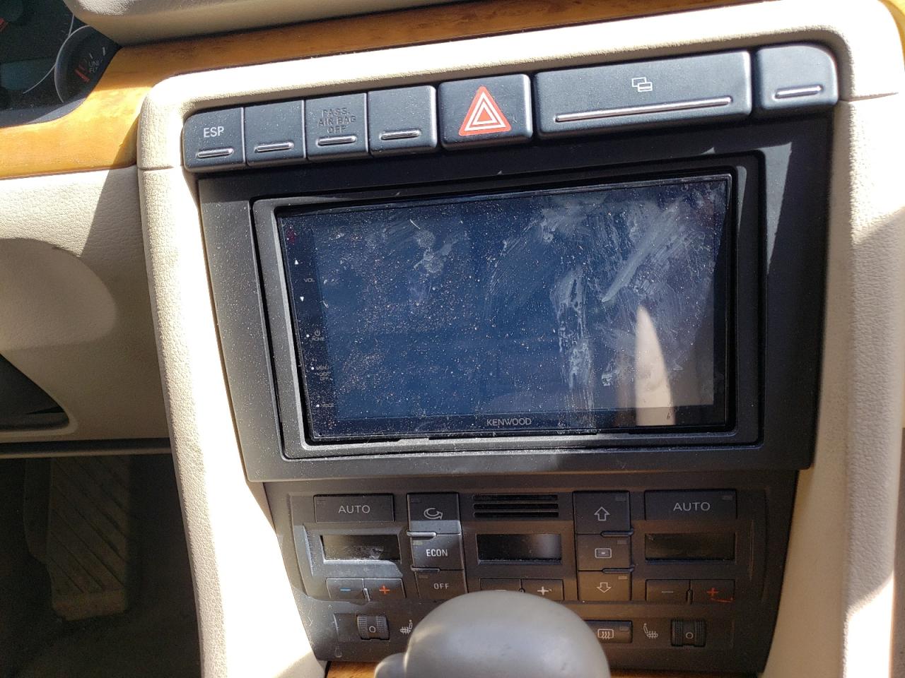 Photo 9 from auction – 2007 AUDI A4 3.2 QUA with VIN WAUDH78E27A018438