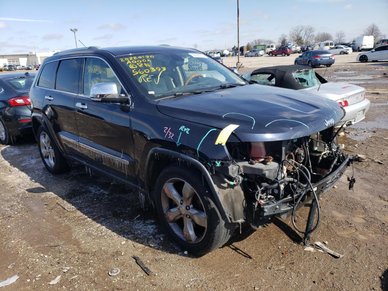 Photo 1 from auction – 2011 JEEP GRAND CHER with VIN 1J4RR6GTXBC560393